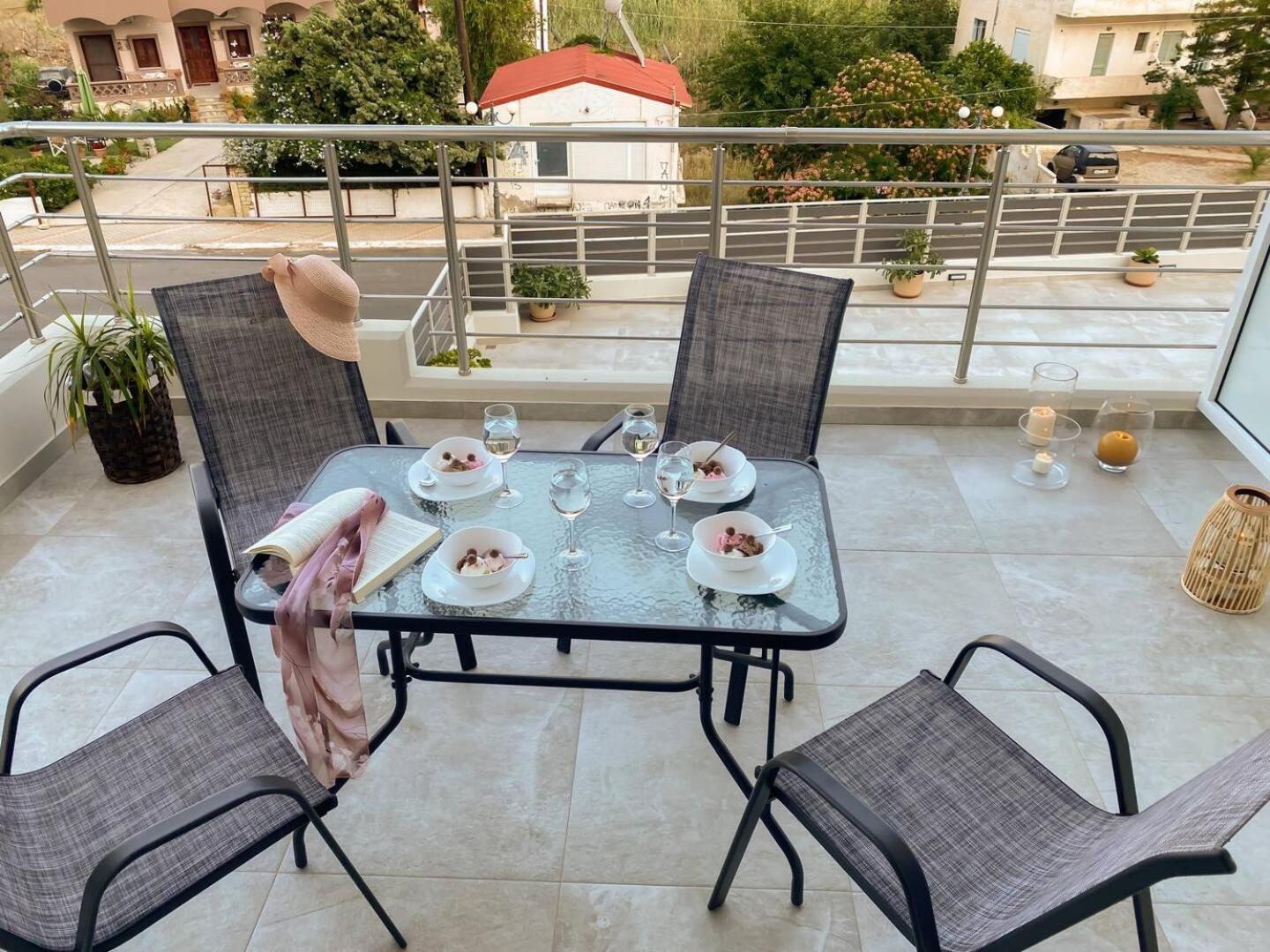 Maistro Suites With Pool, Matala Eksteriør billede