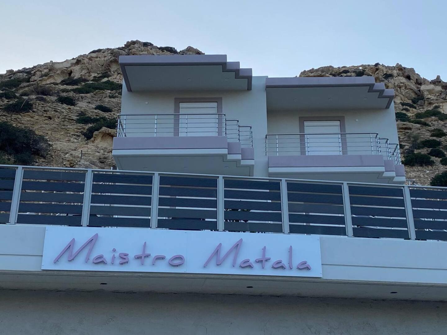 Maistro Suites With Pool, Matala Eksteriør billede